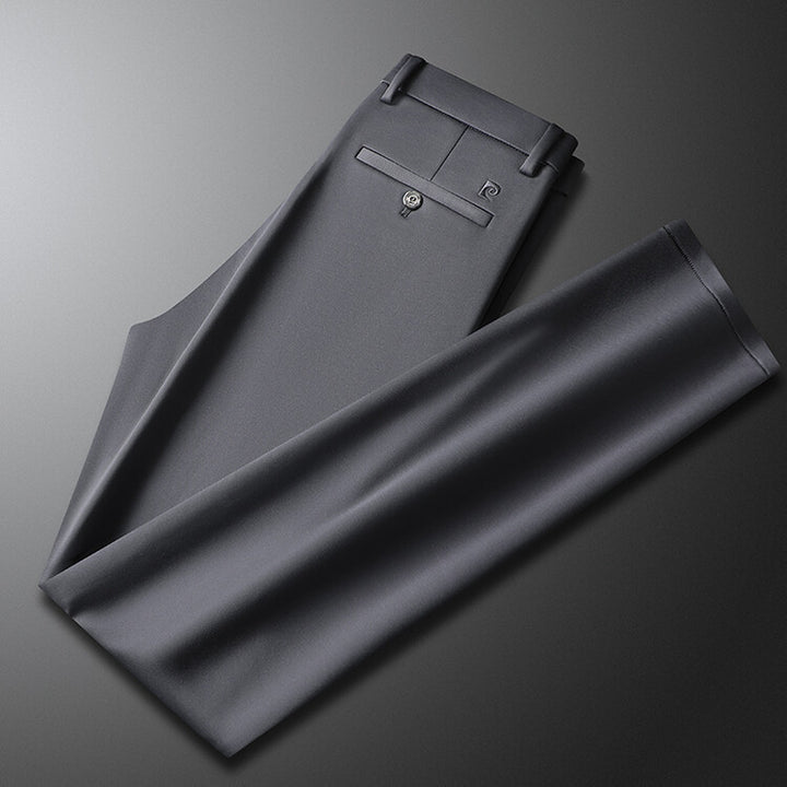 Herren elegante Anzughose im Slim-Fit Schnitt Aliams