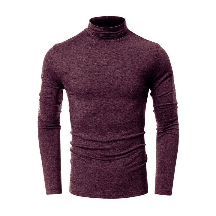 Herren Eleganter Rollkragenpullover aus hochwertigem Baumwollmix Aliams