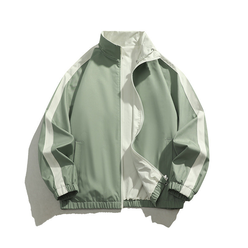 Herren sportliche Übergangsjacke mit elastischen Bündchen und praktischen Reißverschlusstaschen Aliams