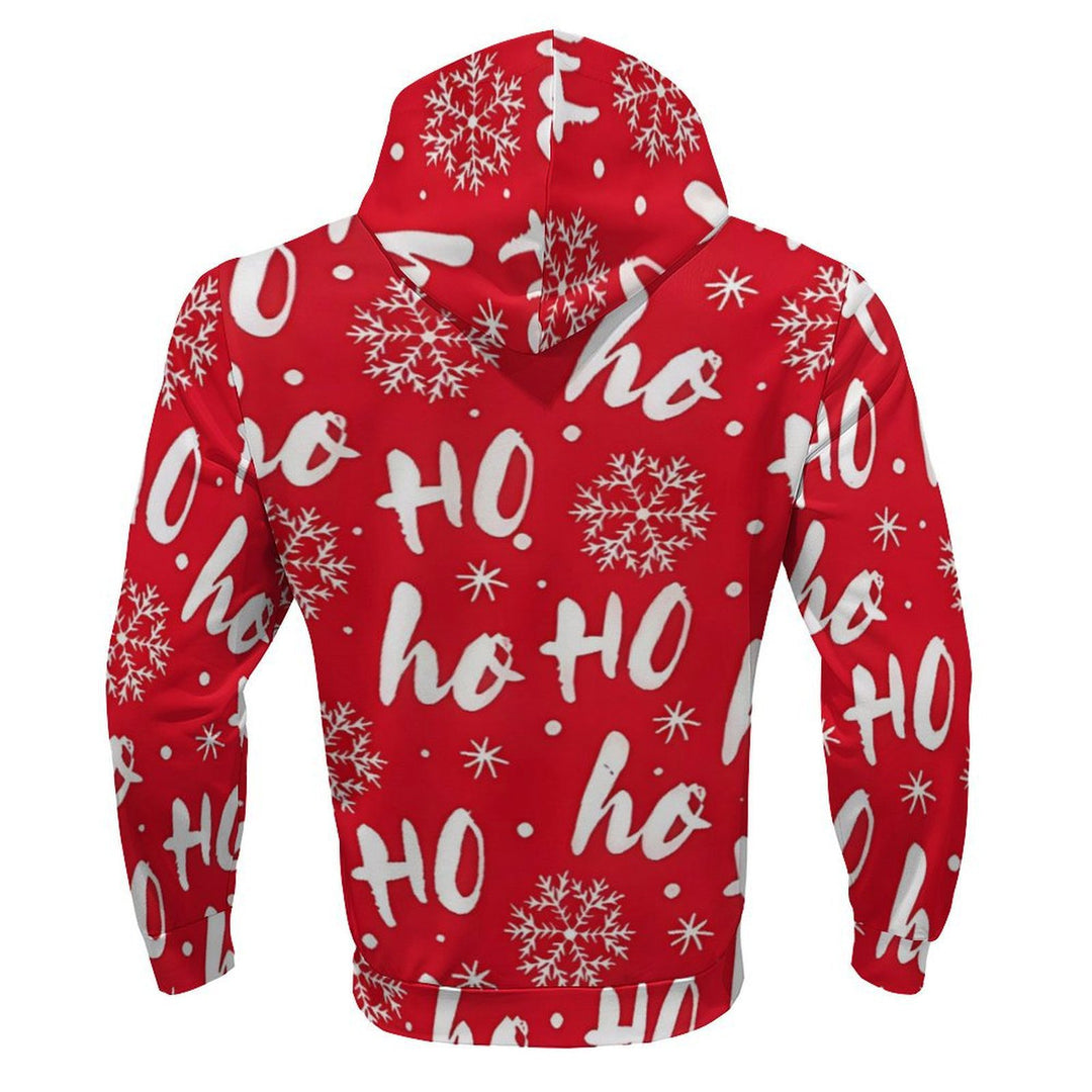 Herren Weihnachts-Hoodie mit farbenfrohem grafischen Design und bequemer Passform Aliams