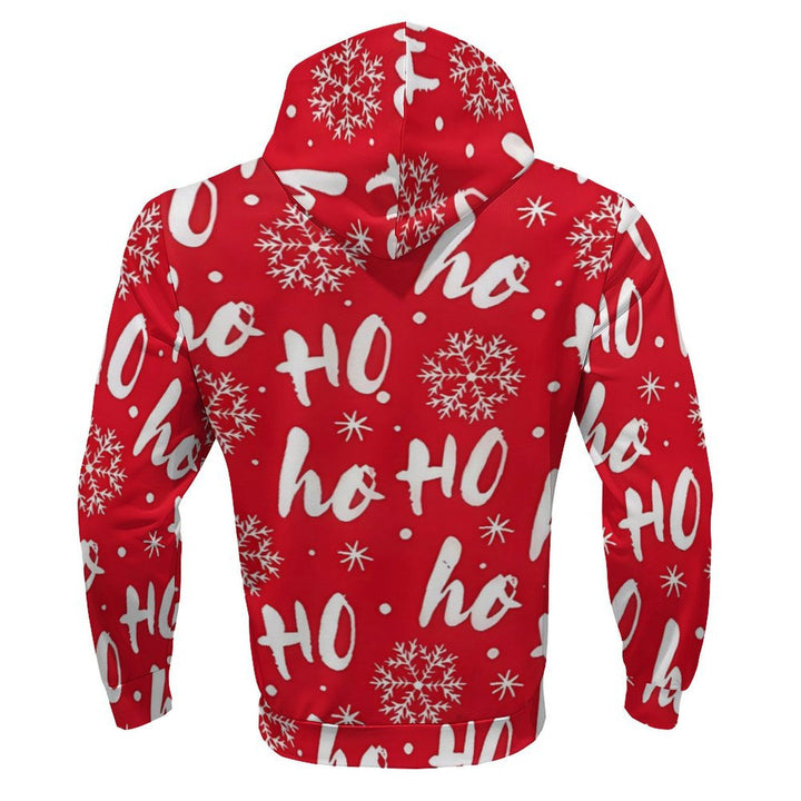 Herren Weihnachts-Hoodie mit farbenfrohem grafischen Design und bequemer Passform Aliams