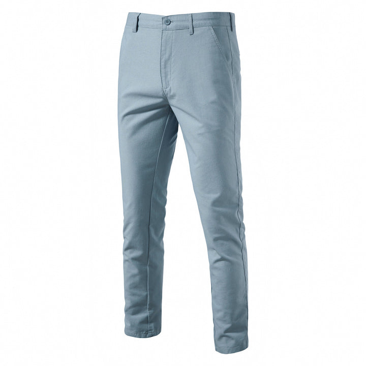 Herren Chinohose mit bequemer Passform und elastischem Bund Aliams