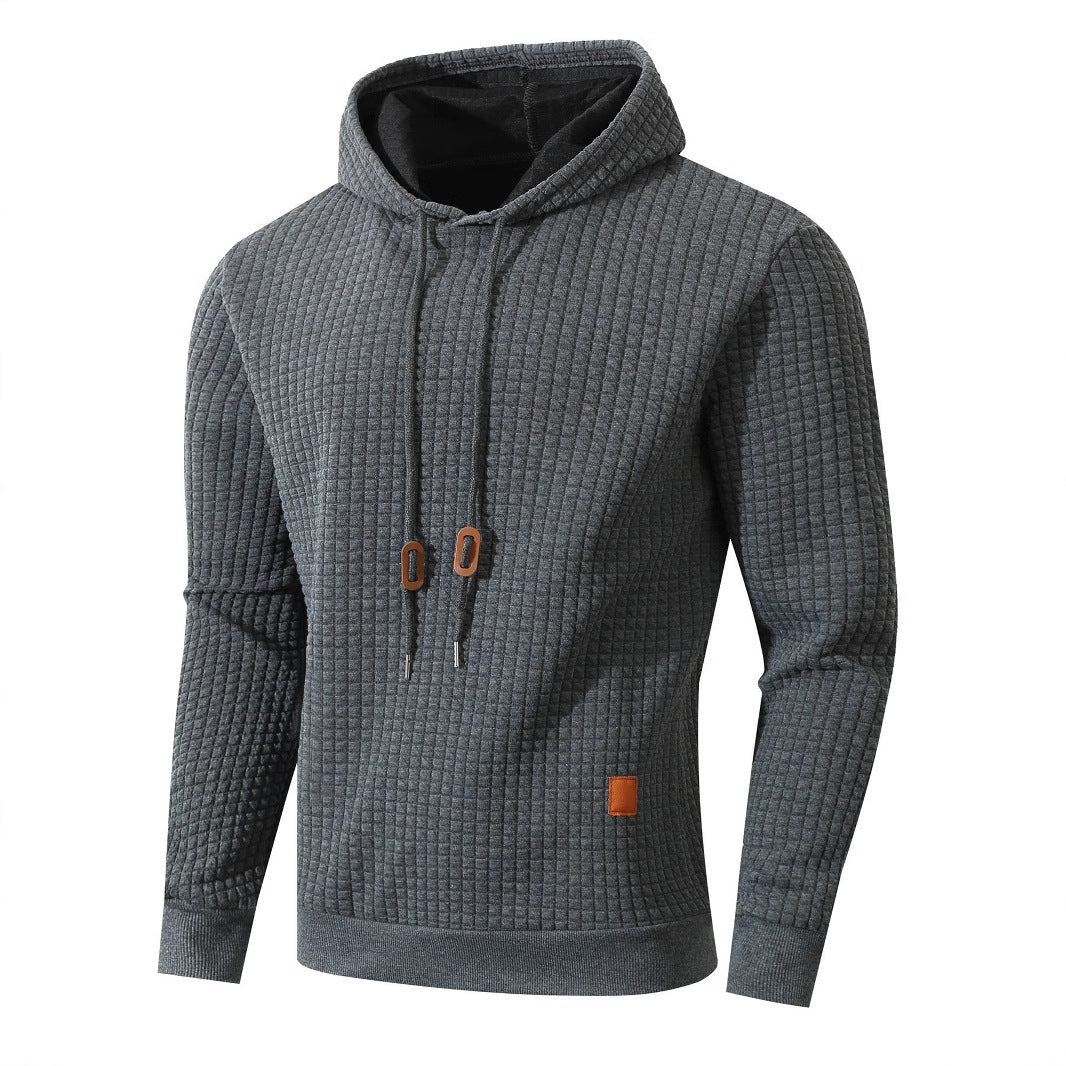 Herren Hoodie mit strukturiertem Design und praktischen Taschen Aliams