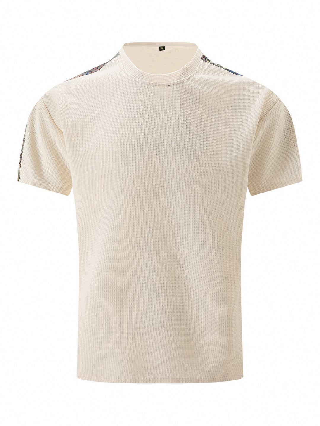 Herren atmungsaktives Kurzarm-T-Shirt mit strukturiertem Design und modernen Akzenten Aliams