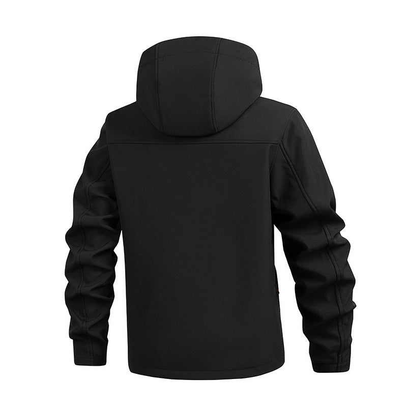 Herren Funktionsjacke mit flexibler Passform und atmungsaktiven Einsätzen Aliams