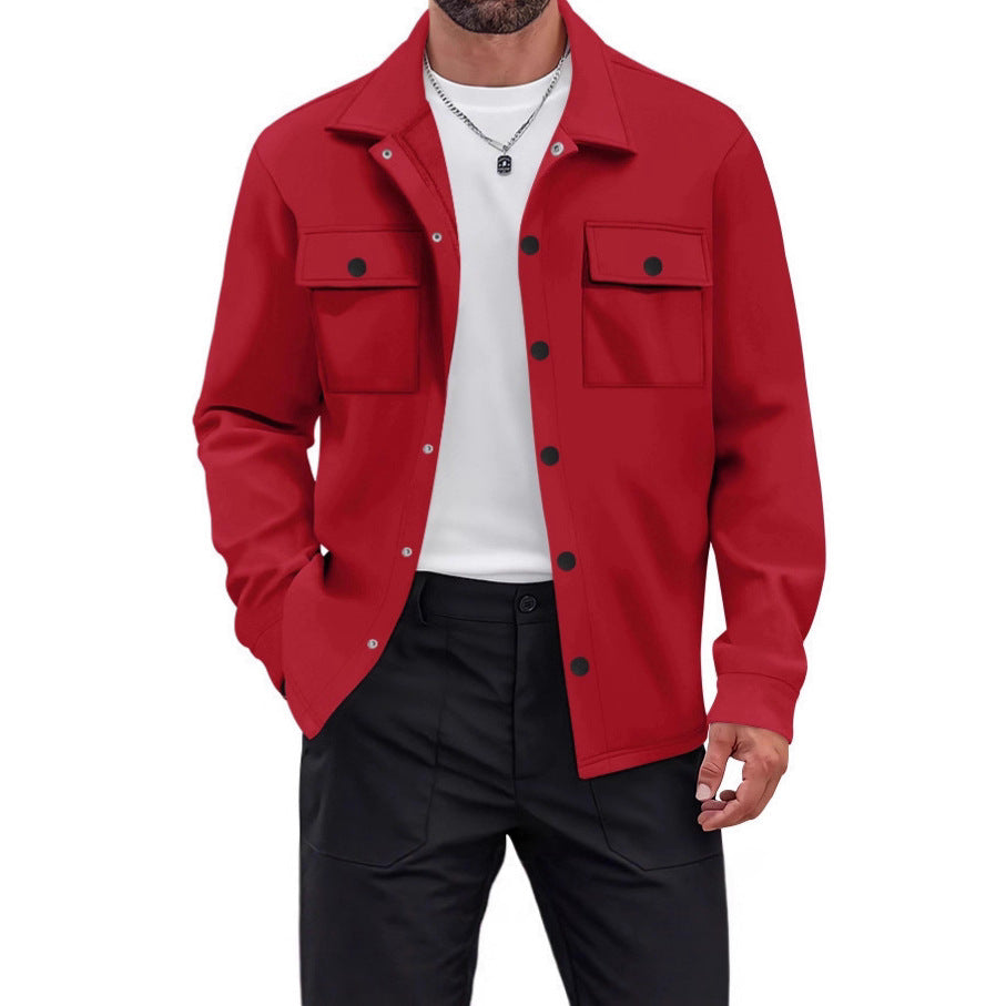 Herren Übergangsjacke mit praktischen Brusttaschen und modischem Schnitt Aliams