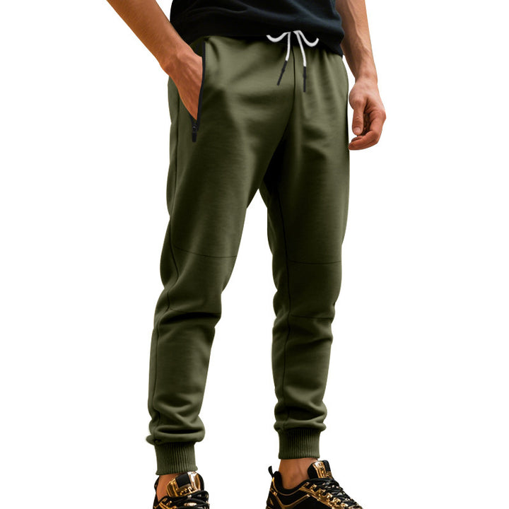 Herren Sportliche Jogginghose mit elastischem Bund und praktischen Taschen Aliams