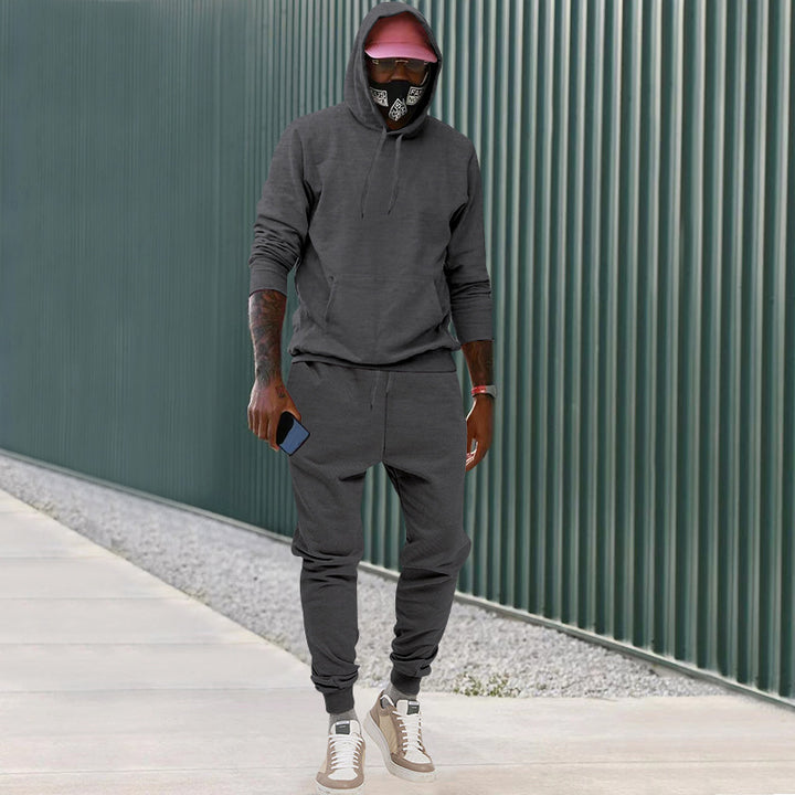 Herren Sportanzug mit Hoodie und bequemen Jogginghosen Aliams