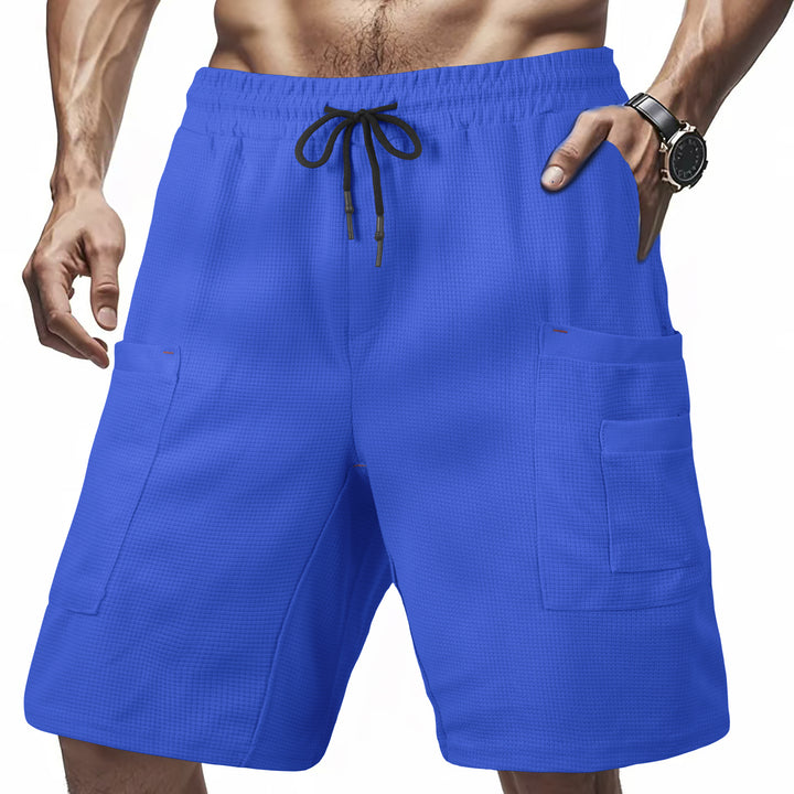 Herren vielseitige Cargo-Shorts mit praktischen Seitentaschen Aliams