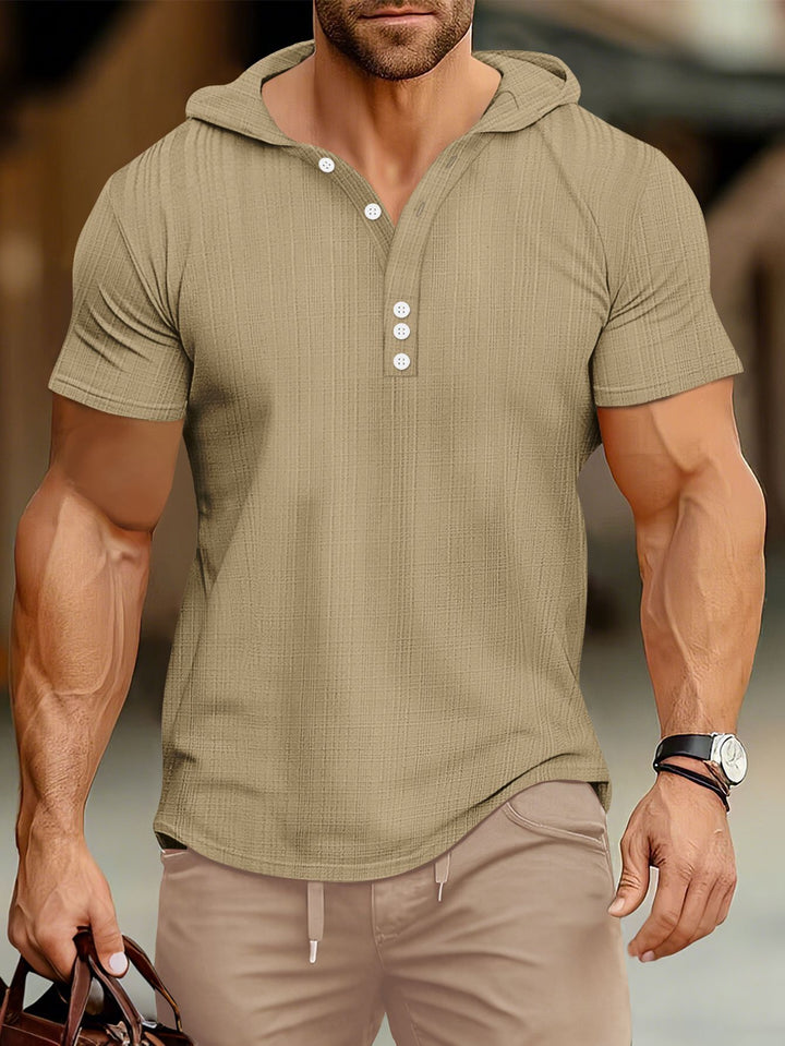 Herren Kurzarm-Hemd Aliams