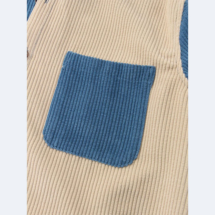 Herren Kurzarm Hemd mit strukturiertem Design und Knopfleiste Aliams