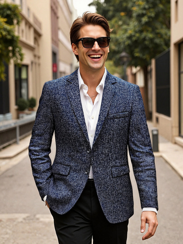 Herren eleganter Blazer aus Wolle Aliams