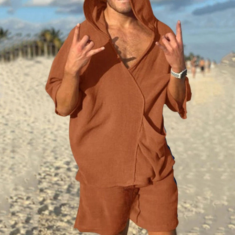 Herren Freizeit Hoodie mit praktischen Taschen und lässigem Look Aliams