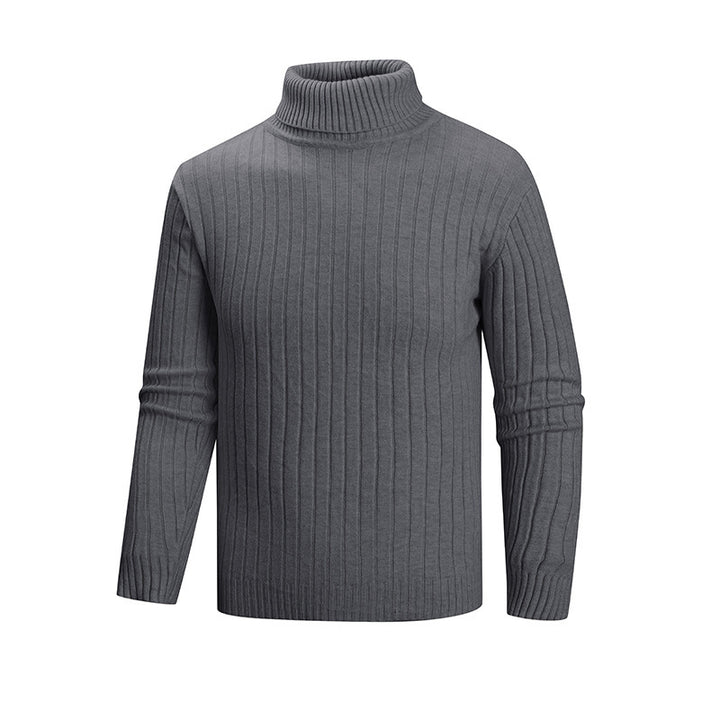 Herren Strickpullover mit Stehkragen Aliams