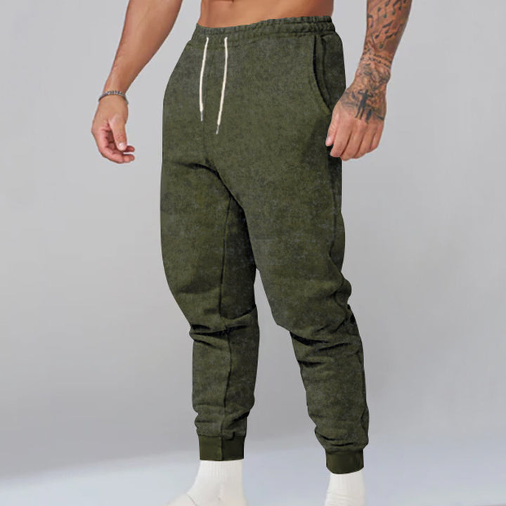 Herren Sportliche Jogginghose mit elastischem Bund und praktischen Taschen Aliams
