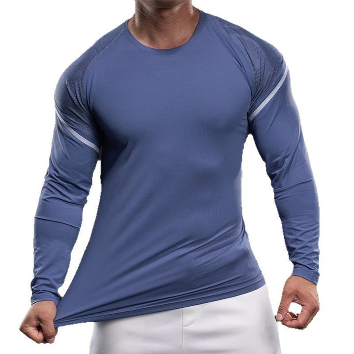 Herren sportliches Langarm-Funktionsshirt Aliams