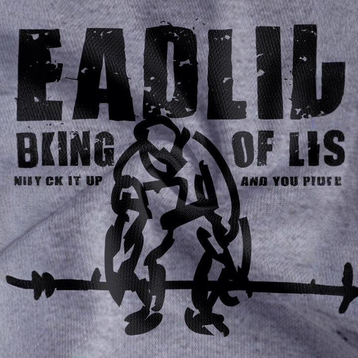 Herren Sportliches Poloshirt mit kreativem Motivdruck Aliams