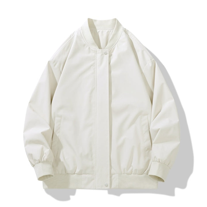 Herren sportliche Übergangsjacke mit hohem Kragen und praktischen Seitentaschen Aliams