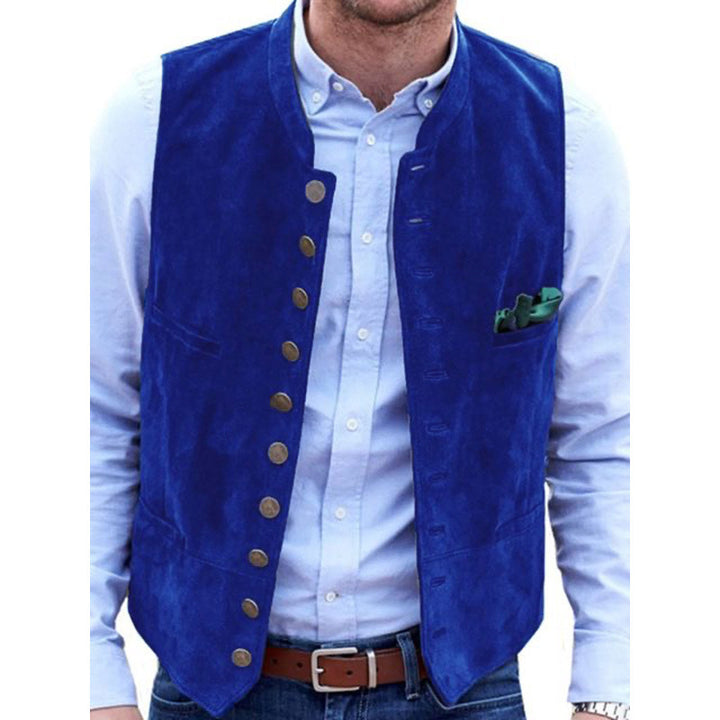 Herren elegante Weste aus Wildleder Aliams