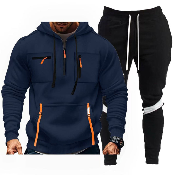 Herren sportliches Hoodie- und Jogginghosen-Set Aliams