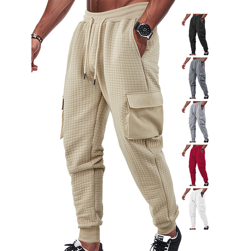 Herren Cargo-Jogginghose mit atmungsaktivem Material und praktischen Seitentaschen Aliams