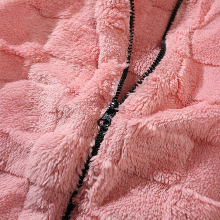 Herren Fleecejacke mit strukturiertem Design und praktischem Reißverschluss Aliams