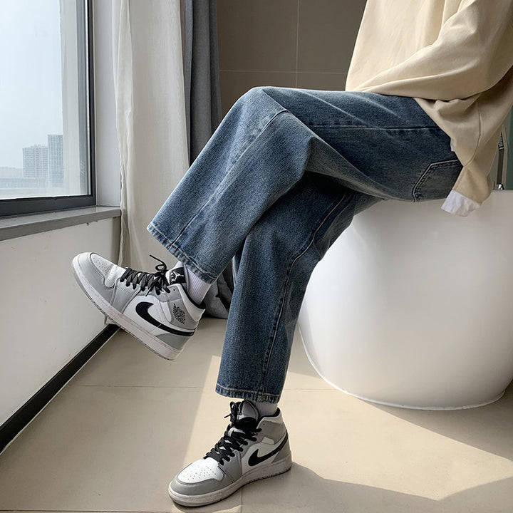 Herren Freizeitjeans im lässigen Stil mit bequemer Passform und hochwertigem Denim Aliams