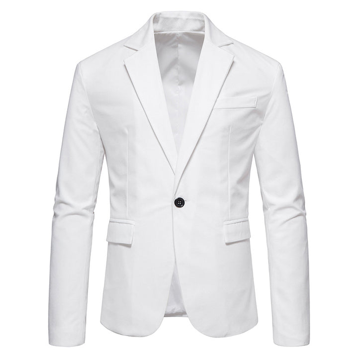 Herren Eleganter Blazer mit modernem Schnitt und Taschen Aliams