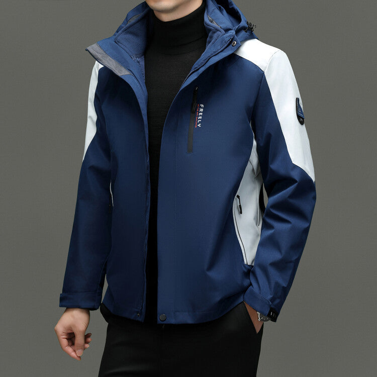 Herren Funktionsjacke mit innovativen wasserabweisenden Eigenschaften Aliams