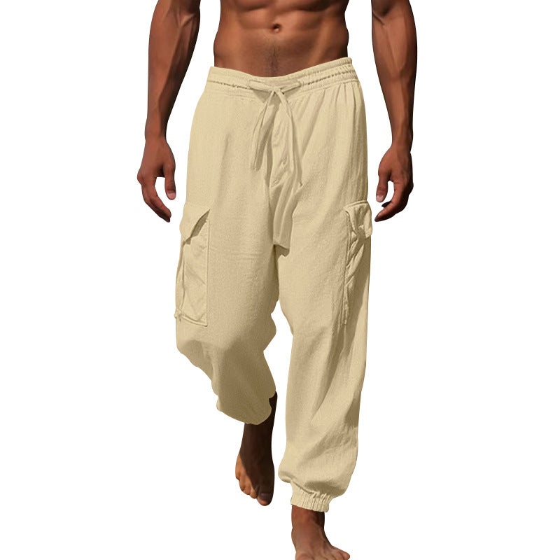 Herren Cargo-Hose mit elastischem Bund und praktischen Seitentaschen Aliams 1760050766