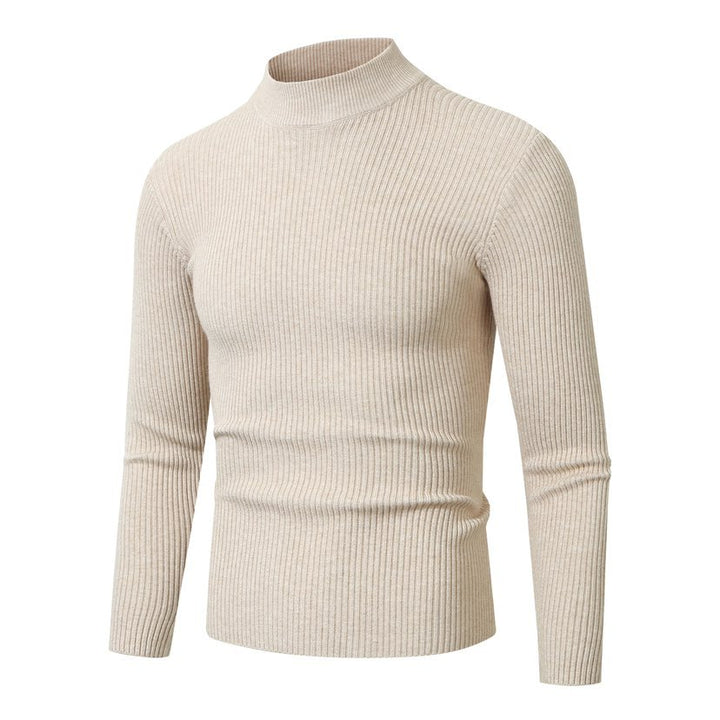 Herren Rollkragenpullover aus hochwertiger Rippenstruktur Aliams