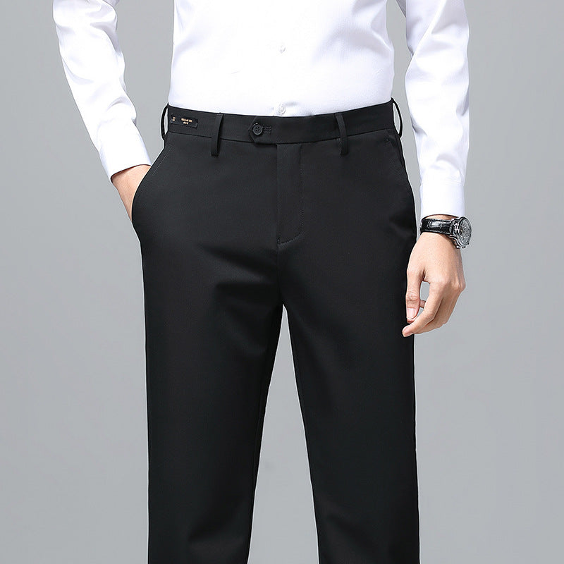 Herren elegante Business-Hose mit feiner Struktur Aliams