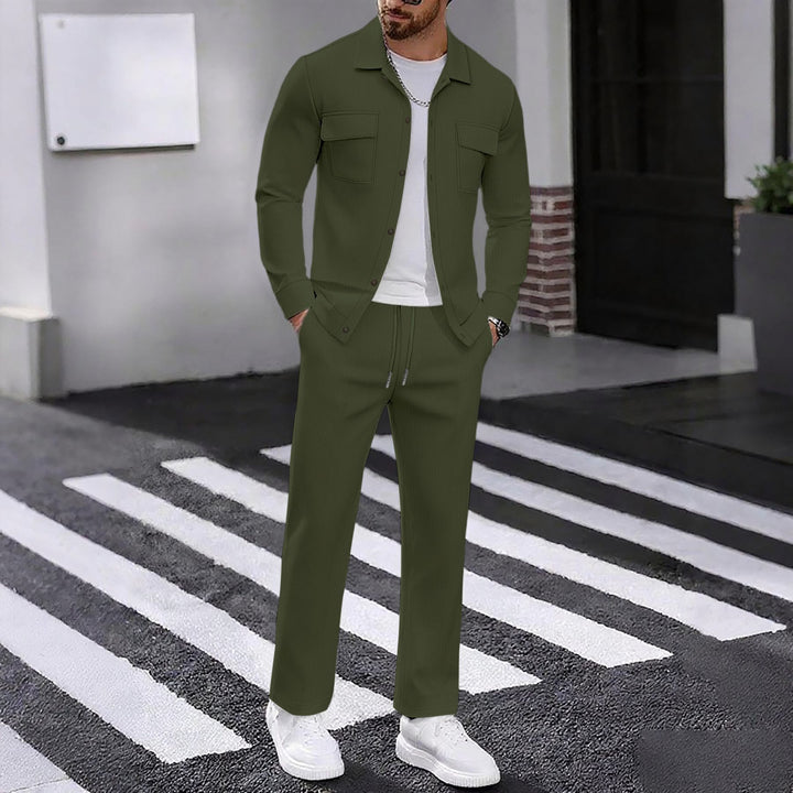 Herren Freizeitjacke und Jogginghose Set Aliams