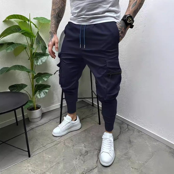 Herren Cargo Tapered Jogger Hose Aliams