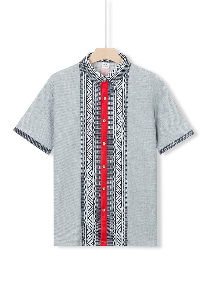 Herren Kurzarmhemd Aliams