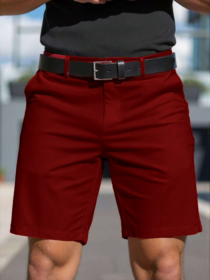Herren multifunktionale kurze Hose mit elastischem Bund und praktischen Seitentaschen Aliams
