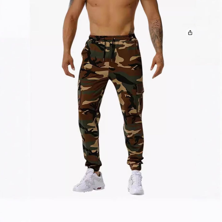 Herren Cargohose mit seitlichen Taschen Aliams