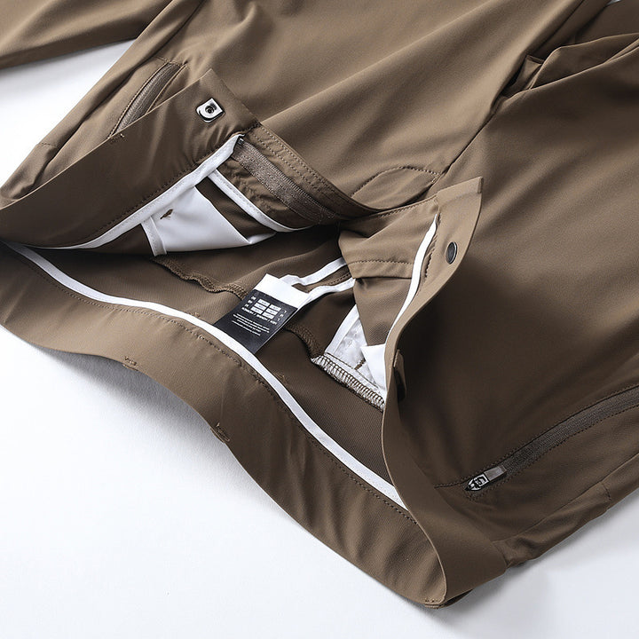 Herren Funktionshose mit seitlichen Taschen und elastischem Bund Aliams