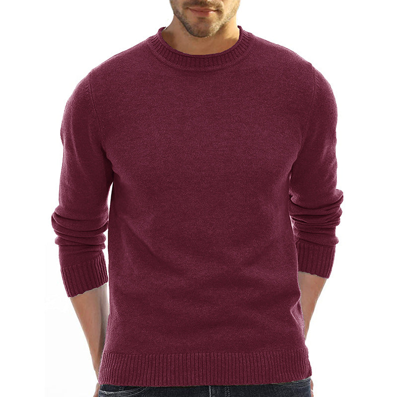 Herren Strickpullover mit moderner Passform und feiner Textur Aliams