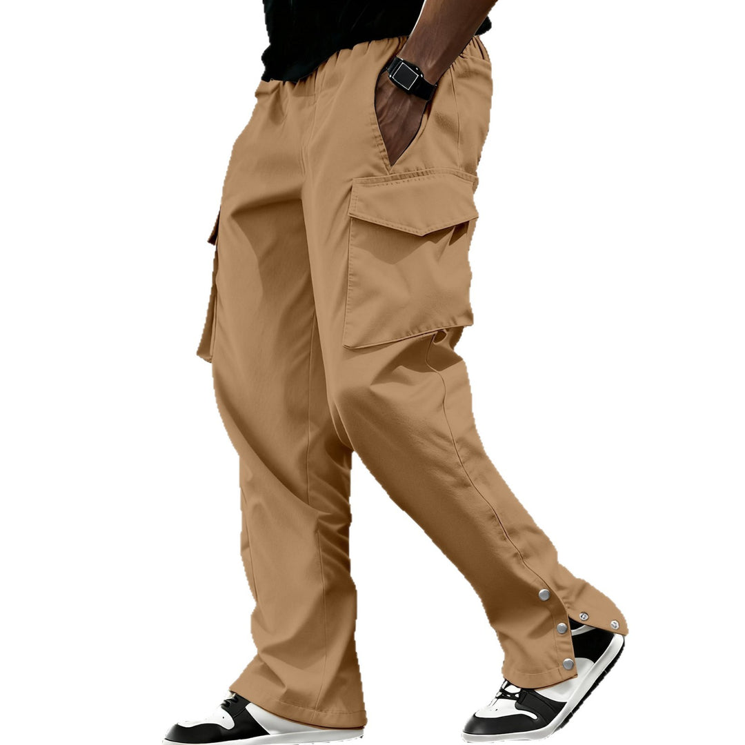 Herren Cargo-Hose mit praktischen Taschen und elastischem Bund Aliams
