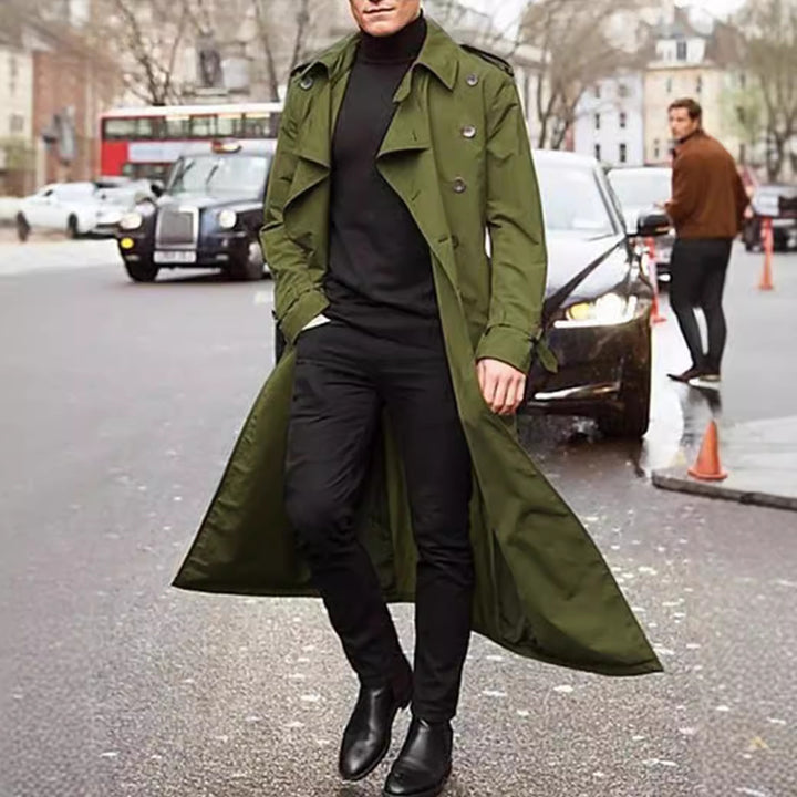 Herren klassischer Trenchcoat Aliams