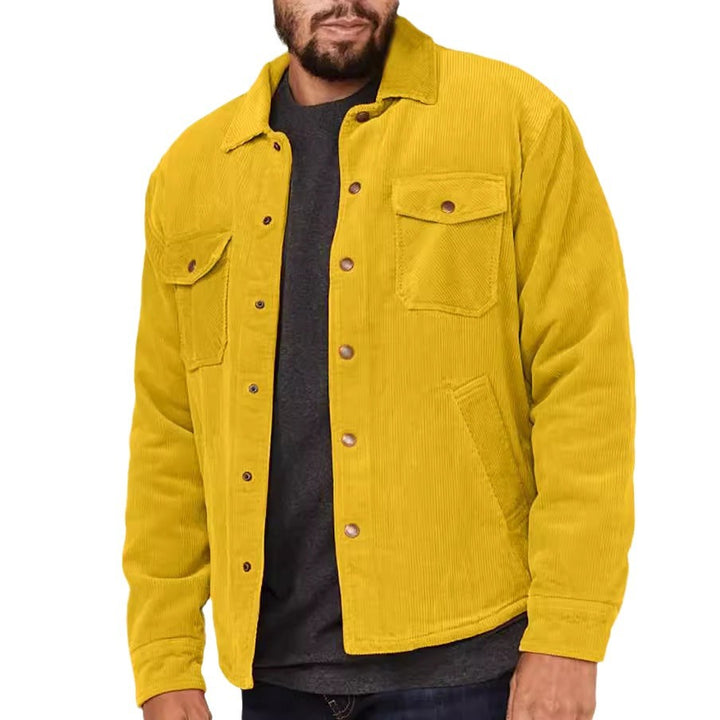 Herren samtige Überziehjacke Aliams