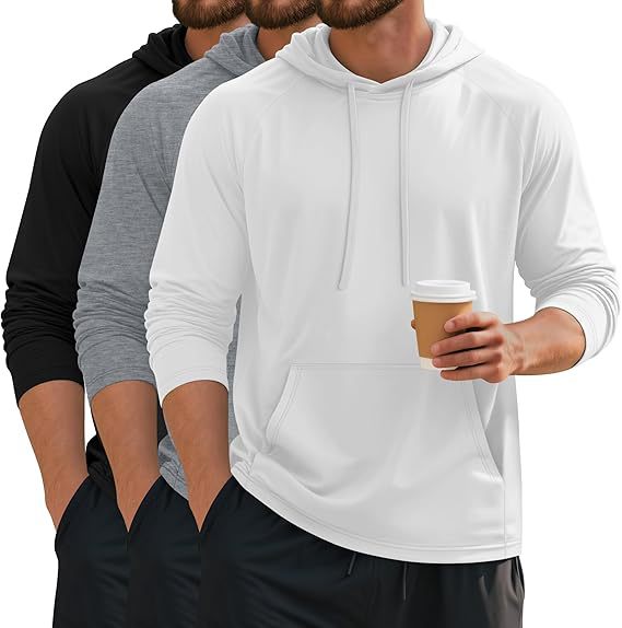 Herren Kapuzenpullover mit praktischem Kängurutaschen-Design und hochwertigem Material Aliams