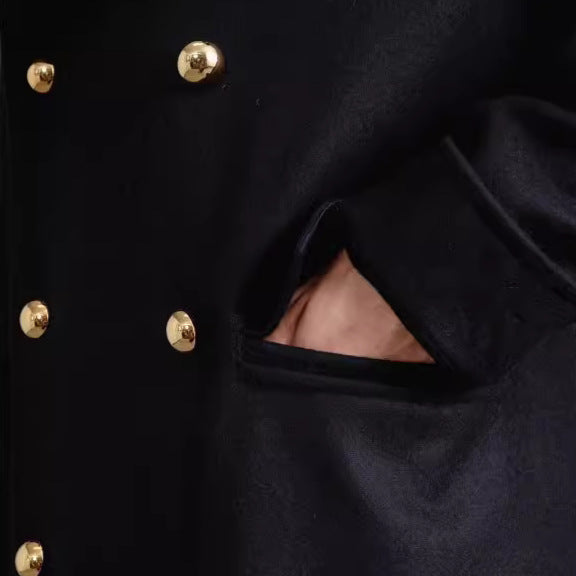 Herren eleganter und stilvoller Dufflecoat mit modernen Akzenten Aliams