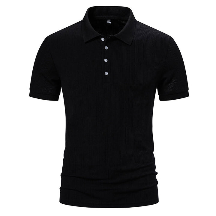 Herren Polohemd mit strukturiertem Design Aliams