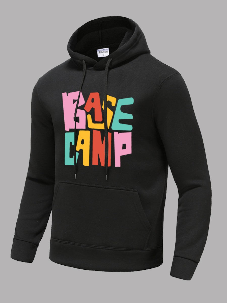 Herren Hoodie mit kreativem Farbdesign Aliams
