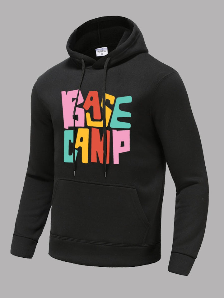 Herren Hoodie mit kreativem Farbdesign Aliams