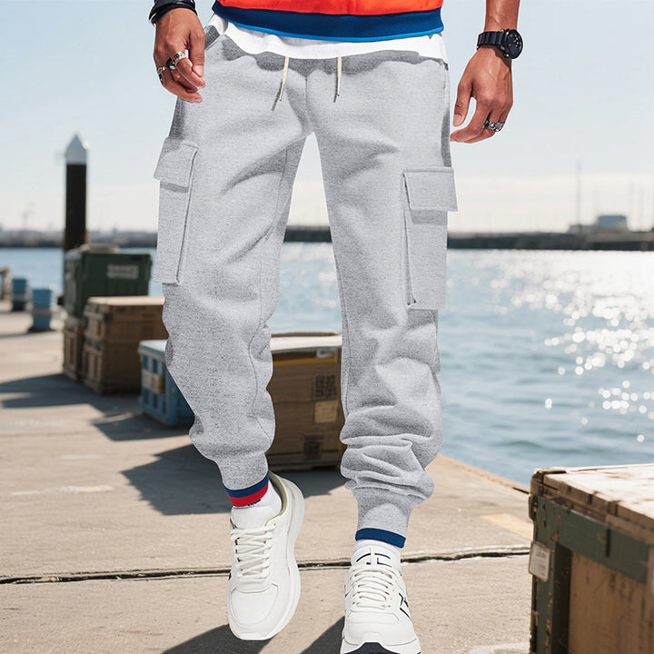 Herren Cargo-Hose mit praktischen Taschen Aliams