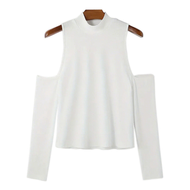 Damen Oberteil mit kaltem Schulterdesign Aliams