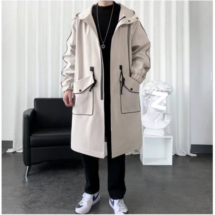 Unisex Funktionsjacke mit verstellbarem Kapuzenbund und praktischen Taschen Aliams